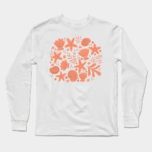 Treasures from the beach - Coral Long Sleeve T-Shirt